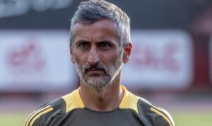 Jose Riveiro in Al Ahly colors