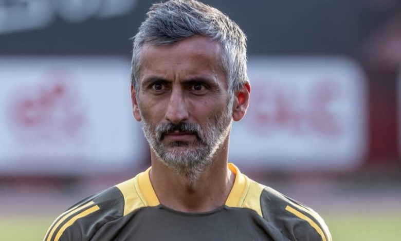 Jose Riveiro in Al Ahly colors