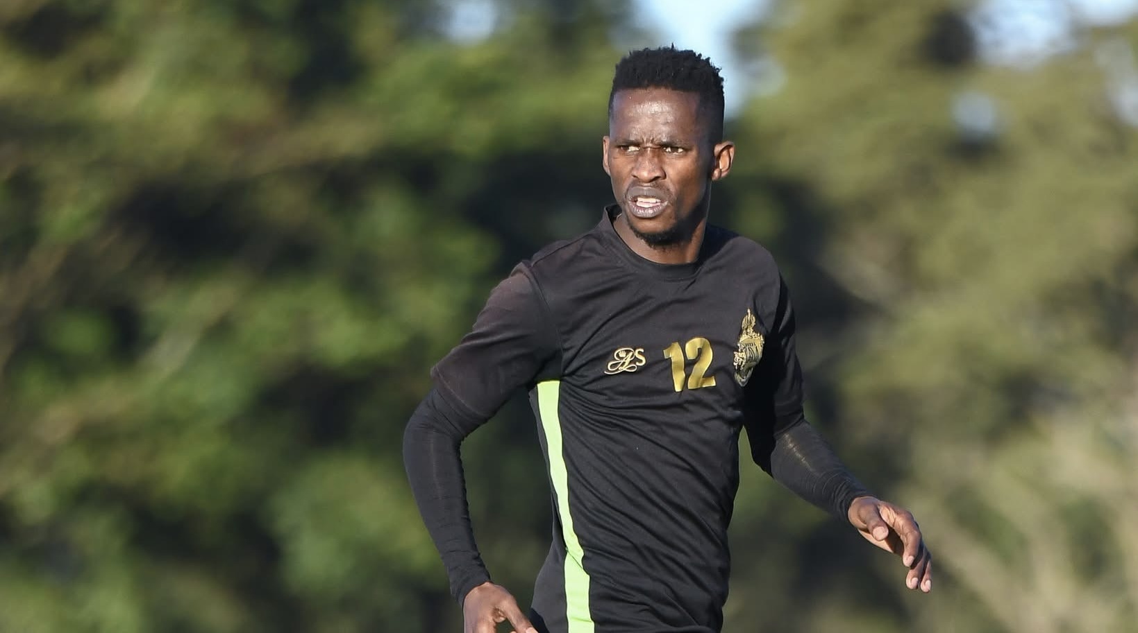 Former Royal AM star Kabelo Mahlasela during training session