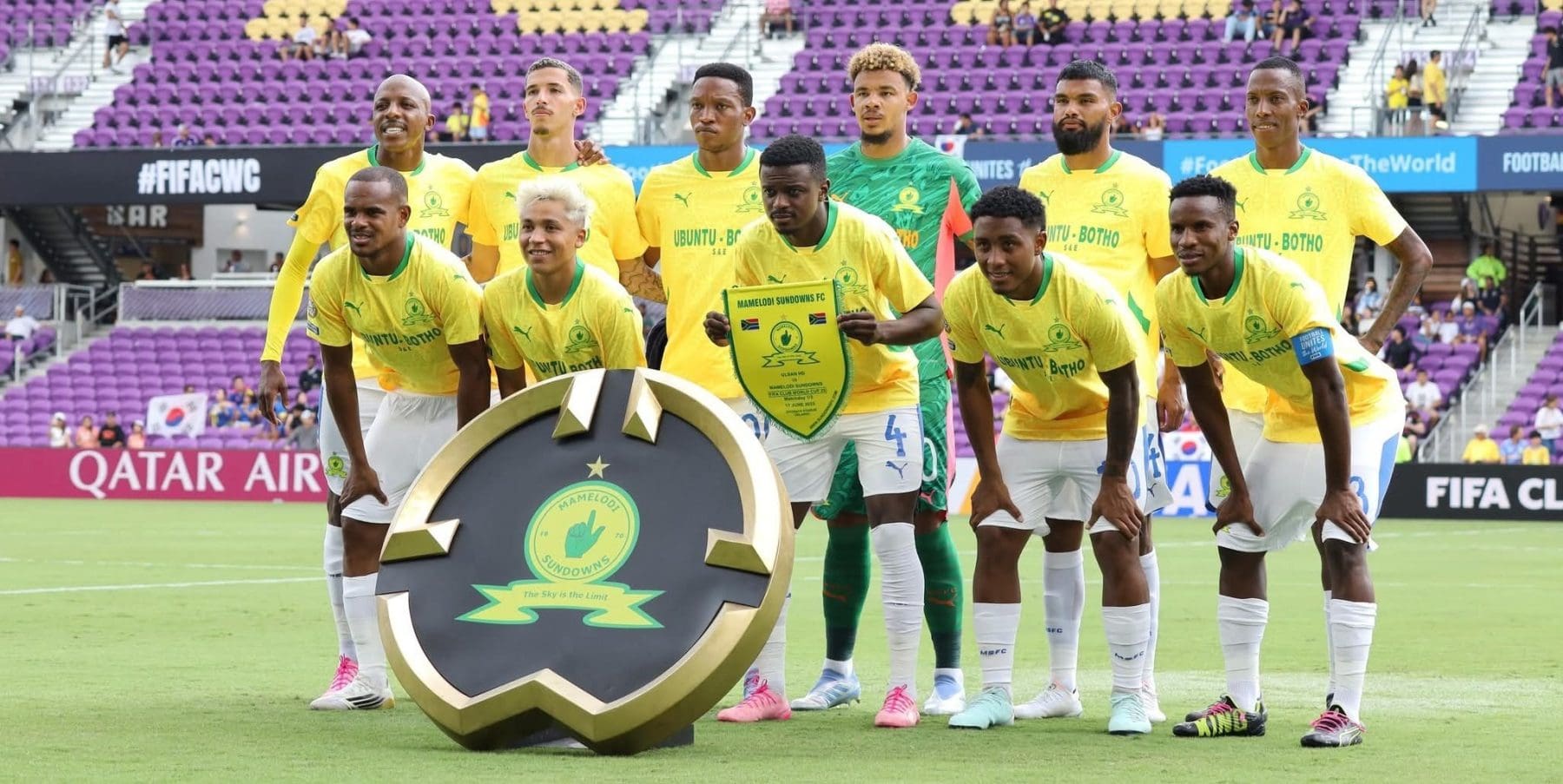 Ronwen Williams in Mamelodi Sundowns Xl at the FIFA Club World Cup