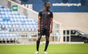 Kaizer Chiefs trialist Mhleli Mabuza in action