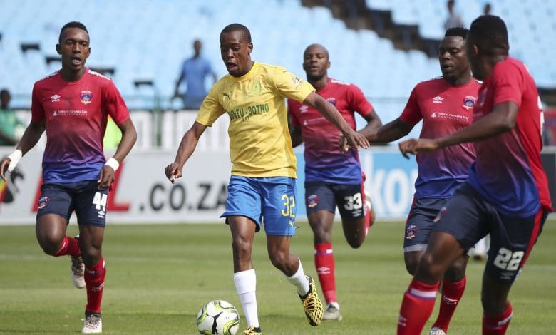 Nicholus Lukhubeni with Sundowns