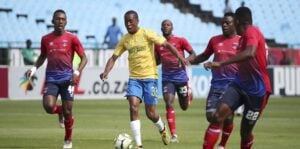 Nicholus Lukhubeni with Sundowns