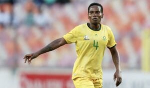 Noko Matlou in action for Banyana Banyana at the World Cup.