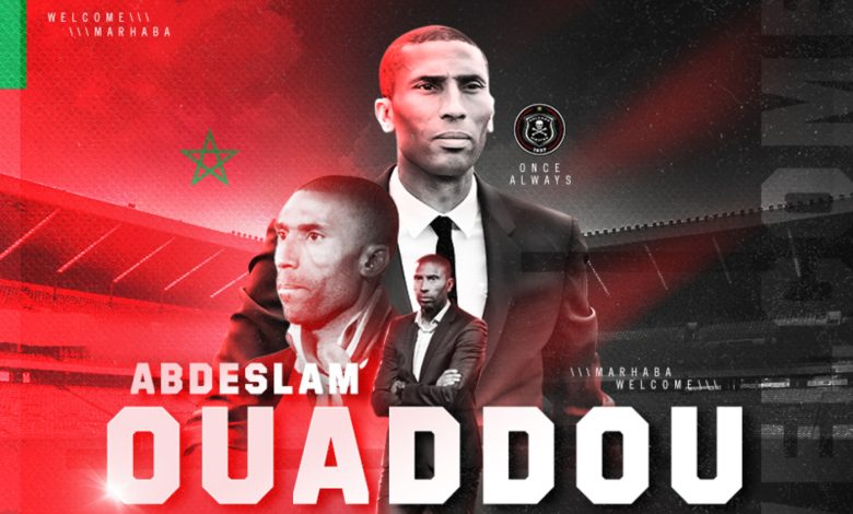 Orlando Pirates new coach Abdeslam Ouaddou