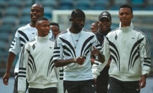 Orlando Pirates players including Boitumelo Radiopane