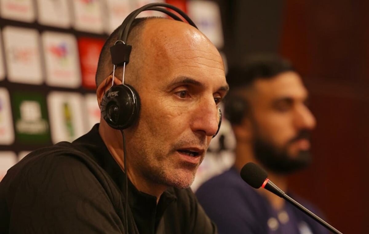 Pyramids FC coach Krunoslav Jurčić speaking