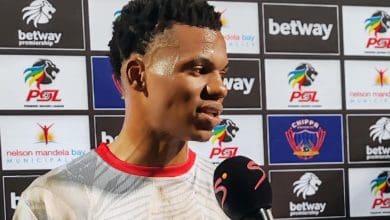 Sinoxolo Kwayiba. Picture courtesy Chippa United/X