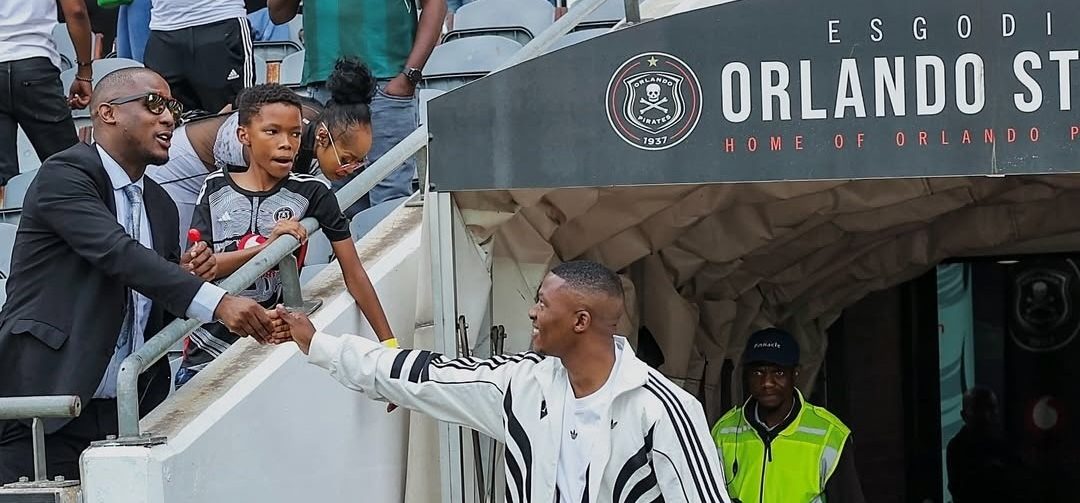 Thabiso Monyane at Orlando Stadium during his time at Orlando Pirates