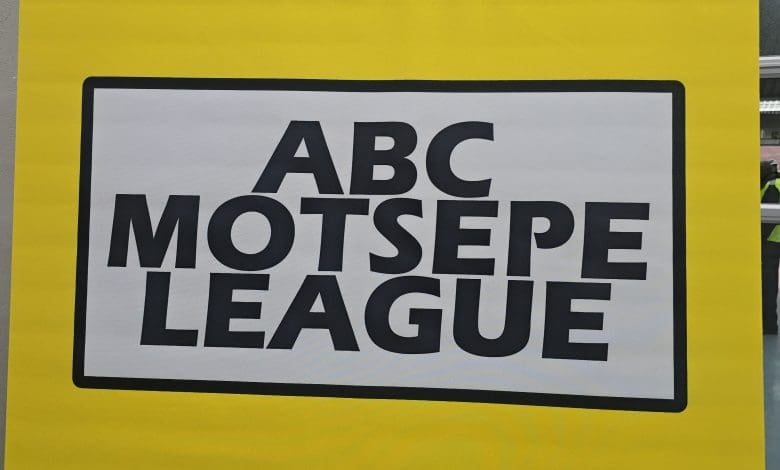 ABC Motsepe League logo displayed at Soshanguve Giant Stadium
