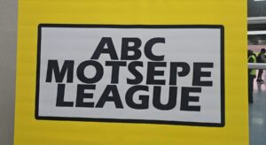 ABC Motsepe League logo displayed at Soshanguve Giant Stadium