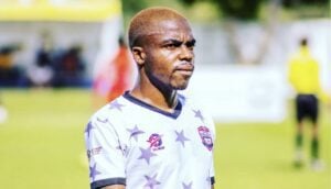 New Richards Bay FC signing Benson Kitso Mangolo during his time at Jwaneng Galaxy