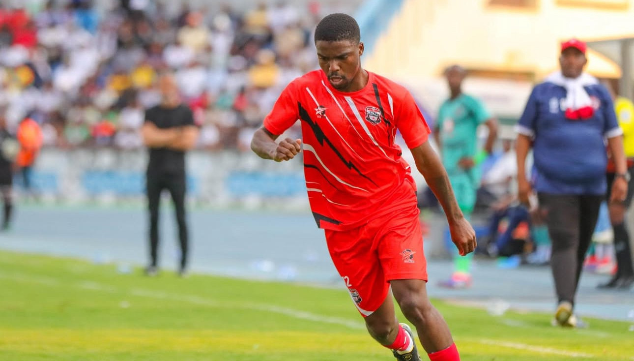 New Richards Bay FC signing Benson Kitso Mangolo during his time at Jwaneng Galaxy 