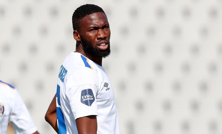 Buhle Mkhwanazi with SuperSport United