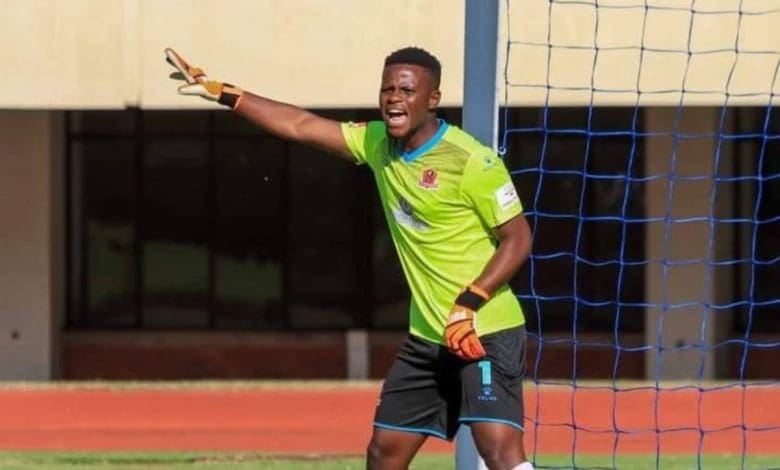Donovan Bernard in action for Chicken Inn FC