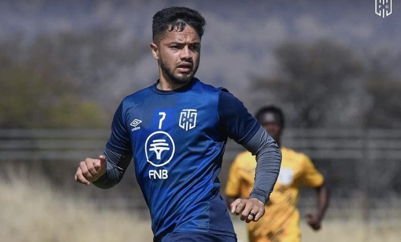 Haashim Domingo during his time at Cape Town City
