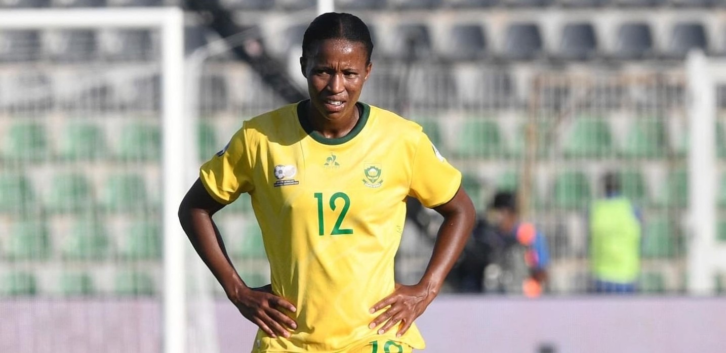 Banyana Banyana forward Jermaine Seoposenwe