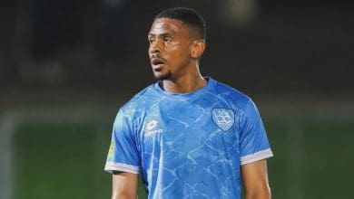 Joslin Kamatuka during action at Durban City