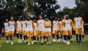 Kaizer Chiefs players in pre-season camp in Netherlands