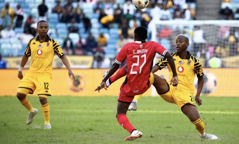 Kaizer Chiefs playing against Asante Kotoko in the Toyota Cup