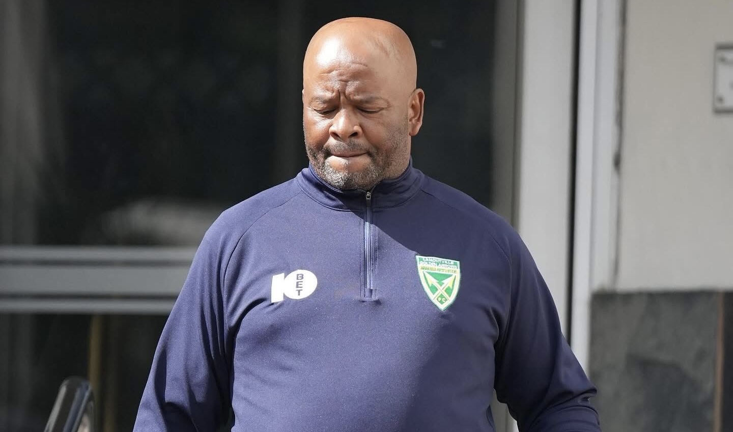 Golden Arrows head coach Manqoba Mngqithi during the training session