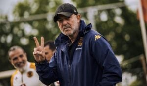Kaizer Chiefs coach Nasreddine Nabi during training session