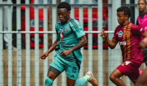 Neo Mokoena in the Orlando Pirates' DDC side