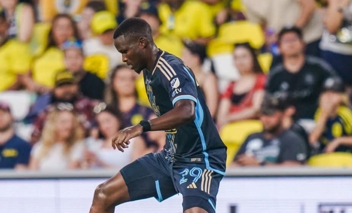 Olwethu Makhanya in action for Philadelphia Union.