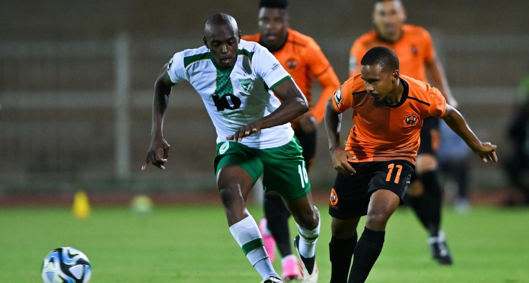 Oswin Appollis in action for Polokwane City FC