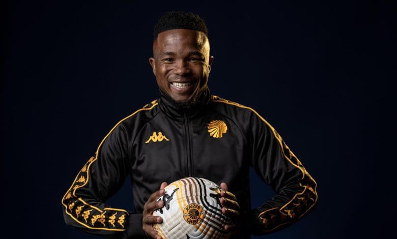 Kaizer Chiefs left-back Paseka Mako during the unveiling