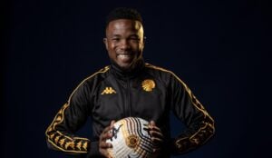 Kaizer Chiefs left-back Paseka Mako during the unveiling