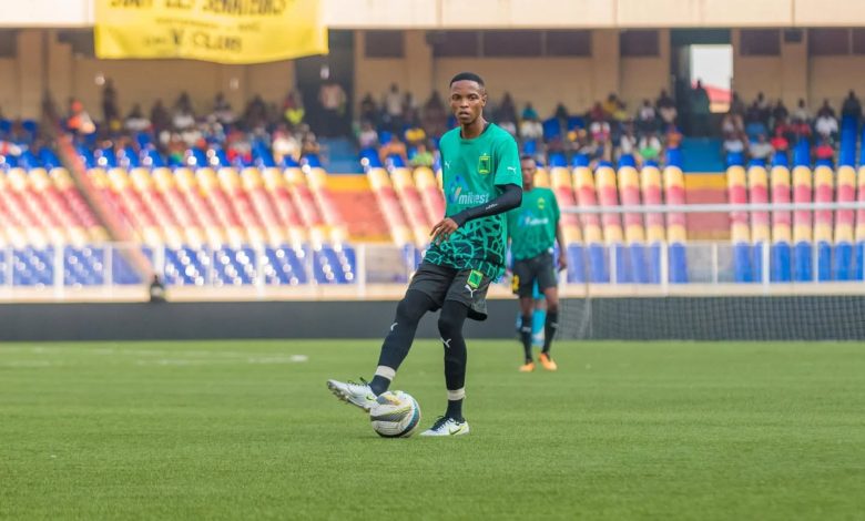 South African winger Mahlatse 'Skudu' Makudubela at AS Vita