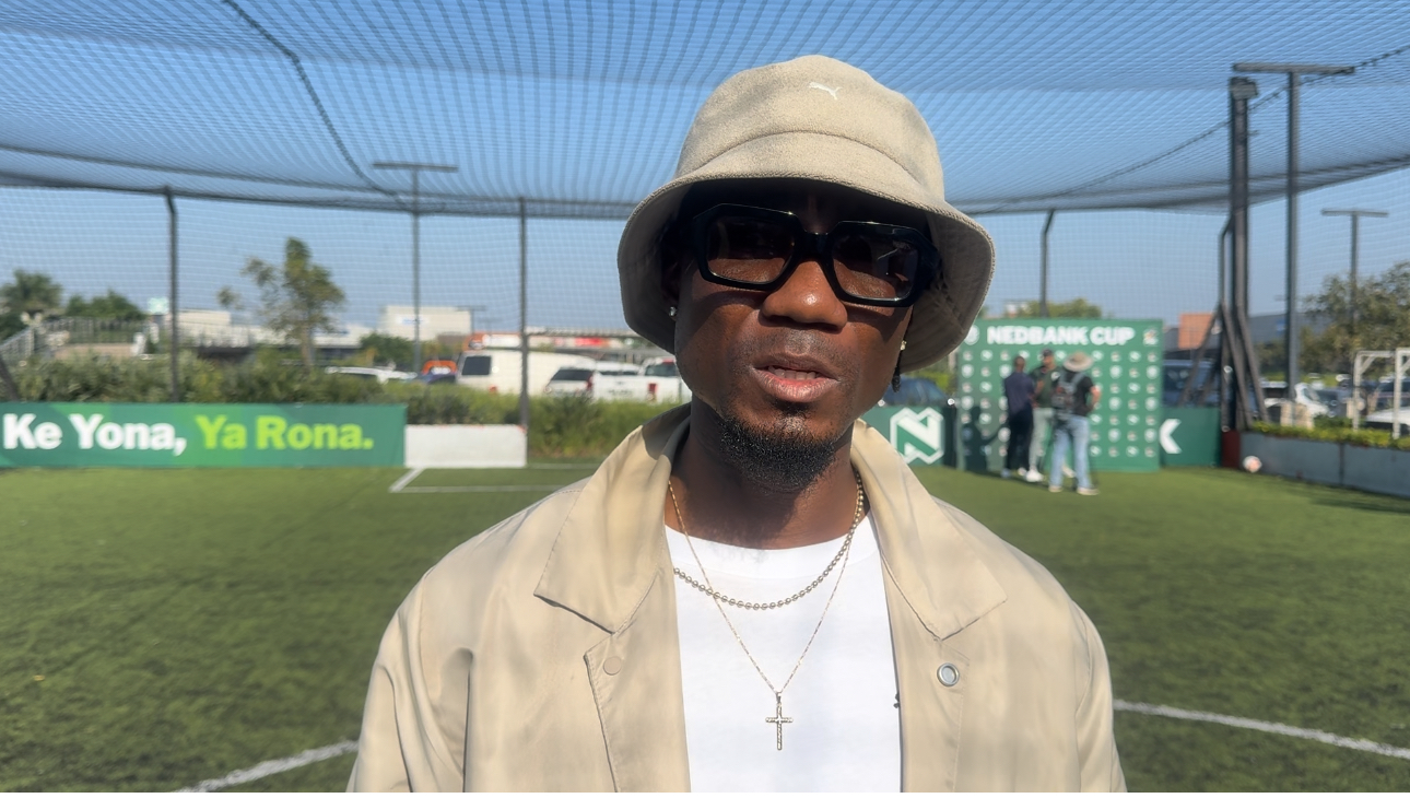 Teko Modise speaking with FARPost 