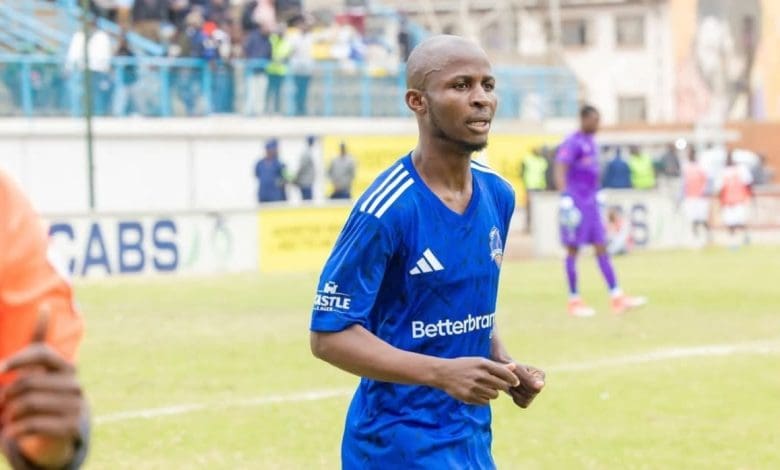 Terrence Dzvukamanja in Scottland FC against Highlanders