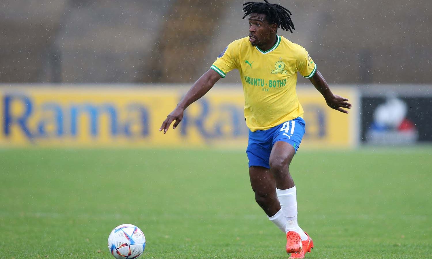 Terrence Mashego in action for Mamelodi Sundowns
