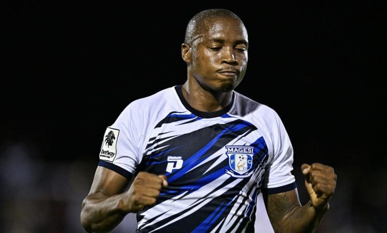 Thabang Sibanyoni during his time at Magesi FC