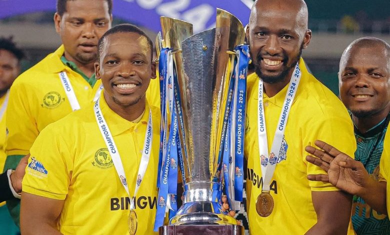 The South African duo of Mpho Maruping and Sekhwela Seroto at Yanga SC