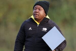 Thulani Thekiso of Cape Town City FC at Banyana Banyana