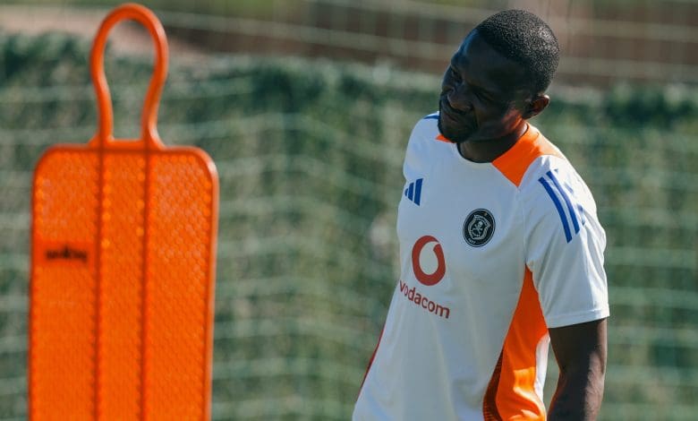 Tshegofatso Mabasa in Orlando Pirates preseason
