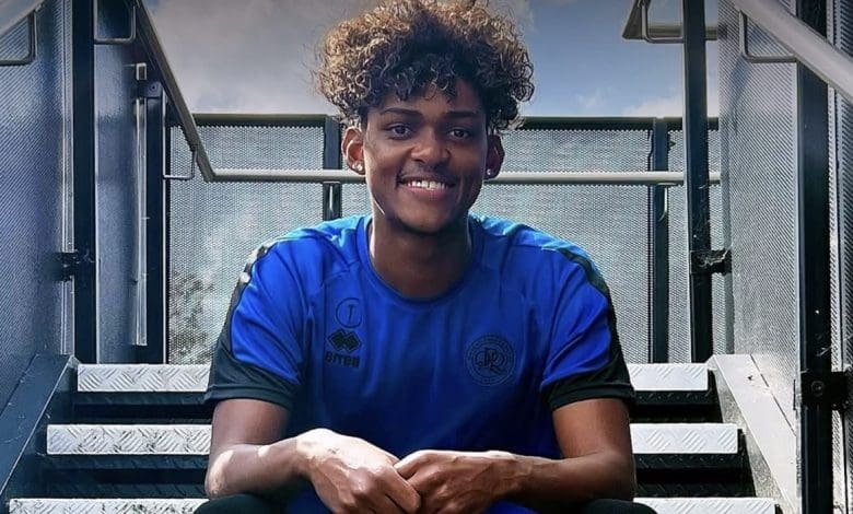 QPR defender Tylon Smith during his unveiling