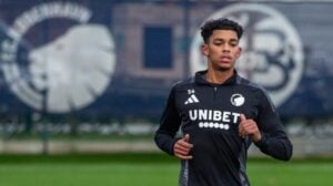 South African defender Waylon Renecke at FC Copenhagen training
