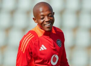 Former Orlando Pirates striker Zakhele Lepasa.