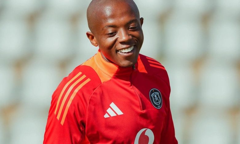 Former Orlando Pirates striker Zakhele Lepasa.