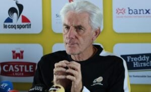 Bafana Bafana coach Hugo Broos