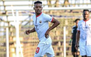 Banele Gama playing for Venda FC
