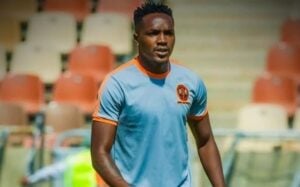 Forward, Douglas Mapfumo in Polokwane City colors
