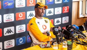 Kaizer Chiefs assistant coach Cedric Kaze