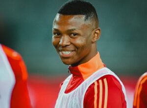 Mohau Nkota while at Orlando Pirates