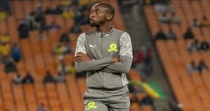 Peter Shalulile at thr FNB Stadium
