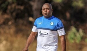 Richards Bay FC coach Ronnie Gabriel during training session